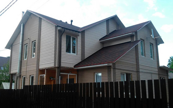Дом из газобетона площадью 260 кв.м