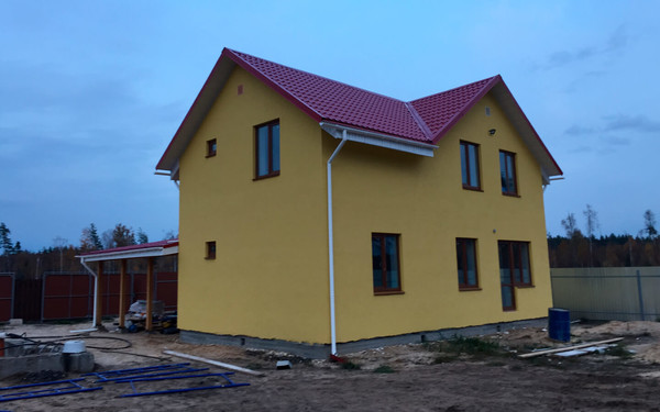 Дом из газобетона площадью 150 кв.м